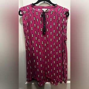 Lucky Brand Size 2X Rayon Pullover Sleeveless Blouse EUC